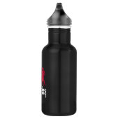 Bouteille D'eau En Acier Inoxydable J'aime la danse d'oscillation (Droite)