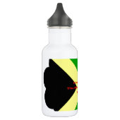 Bouteille D'eau En Acier Inoxydable J'aime la Jamaïque. La Terre de Springs (Gauche)