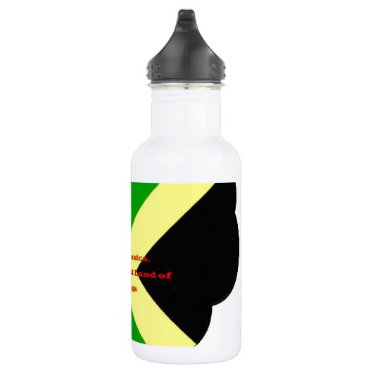 Bouteille D'eau En Acier Inoxydable J'aime la Jamaïque. La Terre de Springs (Droite)