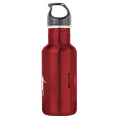 Bouteille D'eau En Acier Inoxydable J'aime mon Bull Terrier (Dos)