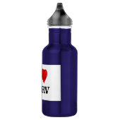 Bouteille D'eau En Acier Inoxydable J'aime mon rv (Droite)