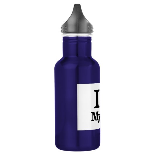Bouteille D'eau En Acier Inoxydable J'aime mon rv (Gauche)