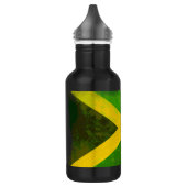 Bouteille D'eau En Acier Inoxydable jamaica flag - reggaots roots (Gauche)