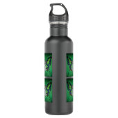 Bouteille D'eau En Acier Inoxydable Jazz Age Showgirl Flapper portant des ailes papill (Dos)