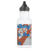 Bouteille D'eau En Acier Inoxydable Je déteste marcher le chien le soir. (Droite)