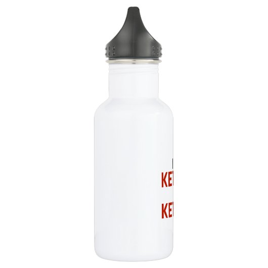Bouteille D'eau En Acier Inoxydable Je Mets Ketchup Sur Ketchup (Gauche)