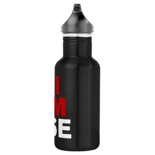 BOUTEILLE D'EAU EN ACIER INOXYDABLE JE SUIS SIAMESE (Droite)