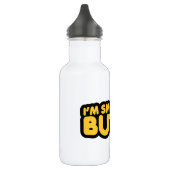 Bouteille D'eau En Acier Inoxydable Je suis Smooth Like Butter (Gauche)