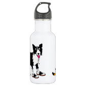 Bouteille D'eau En Acier Inoxydable Jett et Jester (Devant)