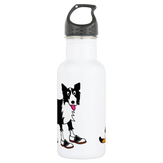 Bouteille D'eau En Acier Inoxydable Jett et Jester (Devant)