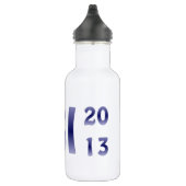 BOUTEILLE D'EAU EN ACIER INOXYDABLE JO 2013 (Droite)
