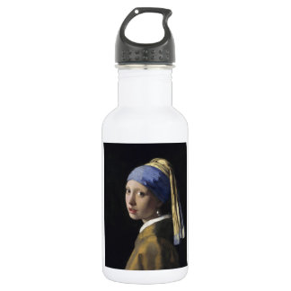 Bouteille D'eau En Acier Inoxydable Johannes Vermeer - La jeune fille à la perle