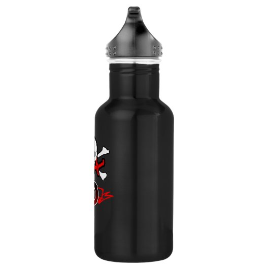 Bouteille D'eau En Acier Inoxydable Jolly roger P Monogramme initial (Droite)