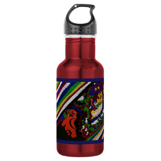 Bouteille d'eau en acier inoxydable Juneteenth