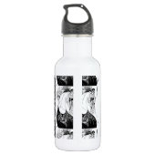 Bouteille D'eau En Acier Inoxydable Jupe Peacock Beardsley Art Nouveau (Dos)