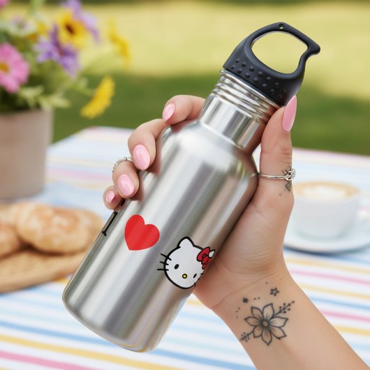 Bouteille d'eau en acier inoxydable Kitty