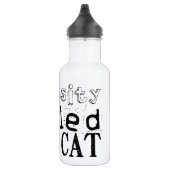 Bouteille D'eau En Acier Inoxydable La curiosité est un vilain défaut - proverbe (Droite)