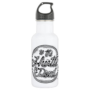 Bouteille D'eau En Acier Inoxydable La hâte est vraie citation vintage de style de