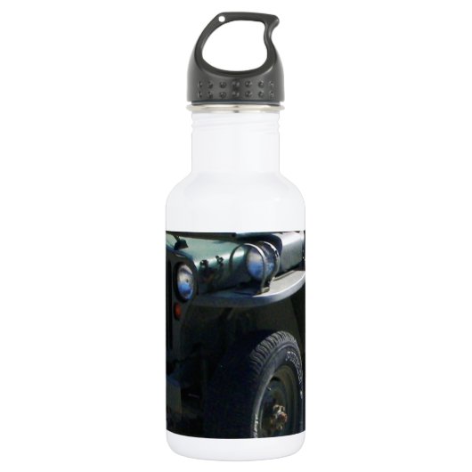 Bouteille D'eau En Acier Inoxydable La jeep de Willy classique (Devant)