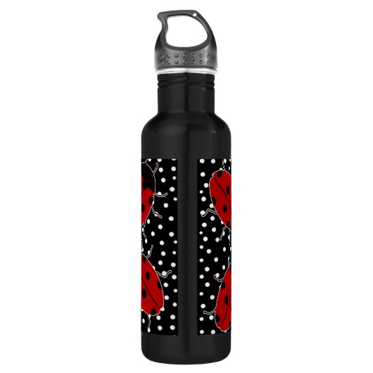 Bouteille D'eau En Acier Inoxydable Ladybug (Dos)