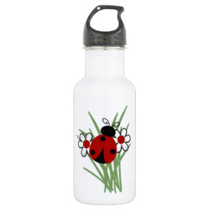 Bouteille D'eau En Acier Inoxydable Ladybug Bottle-works 32 oz