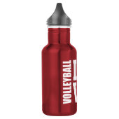 Bouteille D'eau En Acier Inoxydable L'amour du volleyball (Gauche)