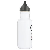 Bouteille D'eau En Acier Inoxydable Lapin et carotte de Kawaii (Gauche)