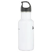 Bouteille D'eau En Acier Inoxydable Larmes de flocon de neige (Dos)