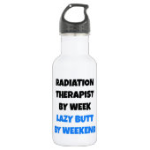 Bouteille D'eau En Acier Inoxydable Lazy Butt Radiothérapie (Devant)