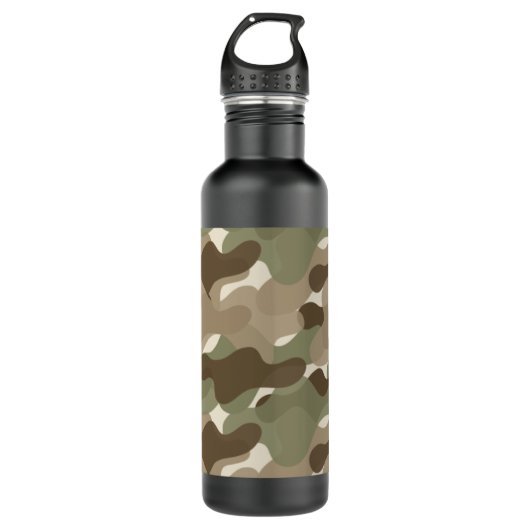 Bouteille D'eau En Acier Inoxydable Le camouflage Camo BPA libèrent (Devant)