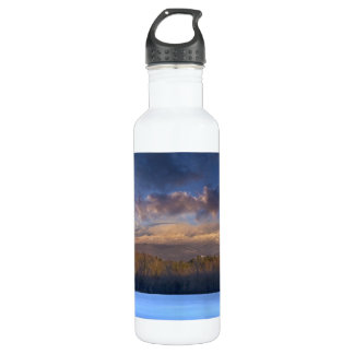 Bouteille D'eau En Acier Inoxydable Le mont Mansfield Sunset Vermont