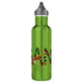 Bouteille D'eau En Acier Inoxydable Légumes végétaliens (Droite)