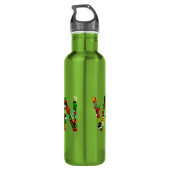 Bouteille D'eau En Acier Inoxydable Légumes végétaliens (Dos)