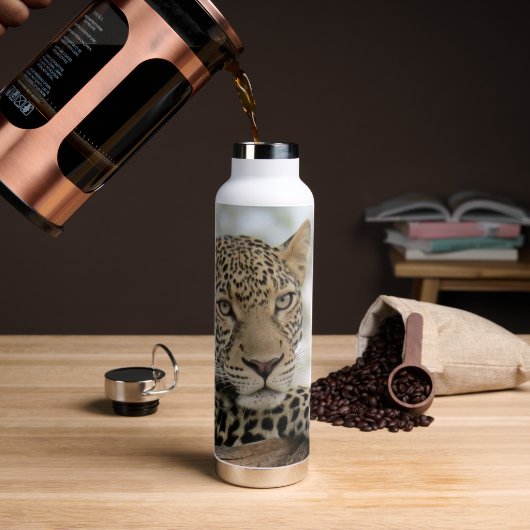 Bouteille d'eau en acier inoxydable Leopard 22 oz. (Gym)