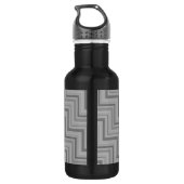 Bouteille D'eau En Acier Inoxydable Les Grands Stripes (Dos)