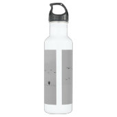 Bouteille D'eau En Acier Inoxydable Les oiseaux d'hiver (Dos)