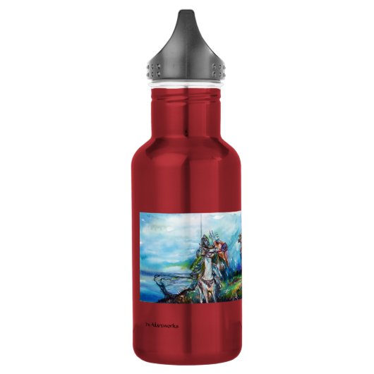 BOUTEILLE D'EAU EN ACIER INOXYDABLE LES RIDERS DANS LA TEMPÊTE (Gauche)