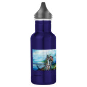 BOUTEILLE D'EAU EN ACIER INOXYDABLE LES RIDERS DANS LA TEMPÊTE (Gauche)