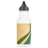 Bouteille D'eau En Acier Inoxydable Lignes rétro (Gauche)