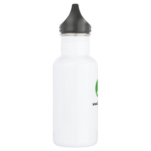 Bouteille D'eau En Acier Inoxydable Logarun.com (Gauche)