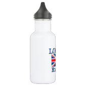 Bouteille D'eau En Acier Inoxydable Londres et Union Jack (Gauche)