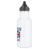 Bouteille D'eau En Acier Inoxydable Londres et Union Jack (Droite)