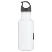 Bouteille D'eau En Acier Inoxydable Loup de chasse (Dos)