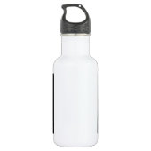 Bouteille D'eau En Acier Inoxydable Loup et Pleine lune (Dos)