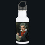 Bouteille D'eau En Acier Inoxydable Ludwig van Beethoven Portrait<br><div class="desc">Grand portrait de Ludwig van Beethoven par Joseph Karl Stieler,  1820. Grand portrait d'art vintage pour les amateurs de musique classique.</div>