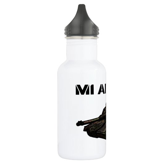 Bouteille D'eau En Acier Inoxydable M1 Abrams (Gauche)