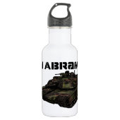 Bouteille D'eau En Acier Inoxydable M1 Abrams (Devant)