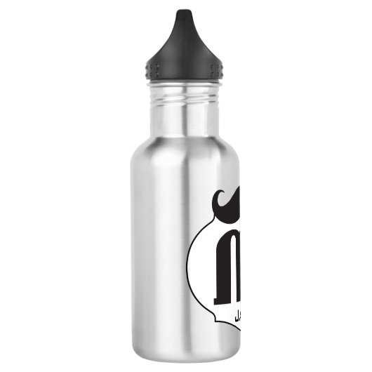 Bouteille D'eau En Acier Inoxydable M. Mustache, l'homme de Lil (Gauche)