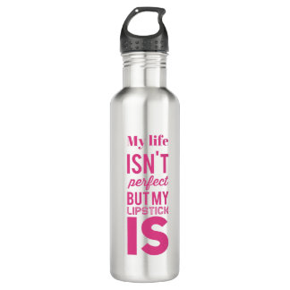 Bouteille D'eau En Acier Inoxydable Ma vie n'est pas perfect4