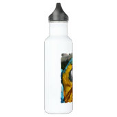 BOUTEILLE D'EAU EN ACIER INOXYDABLE MACAWS (Gauche)